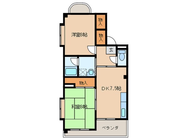 プチロワイヤルサトウの物件間取画像